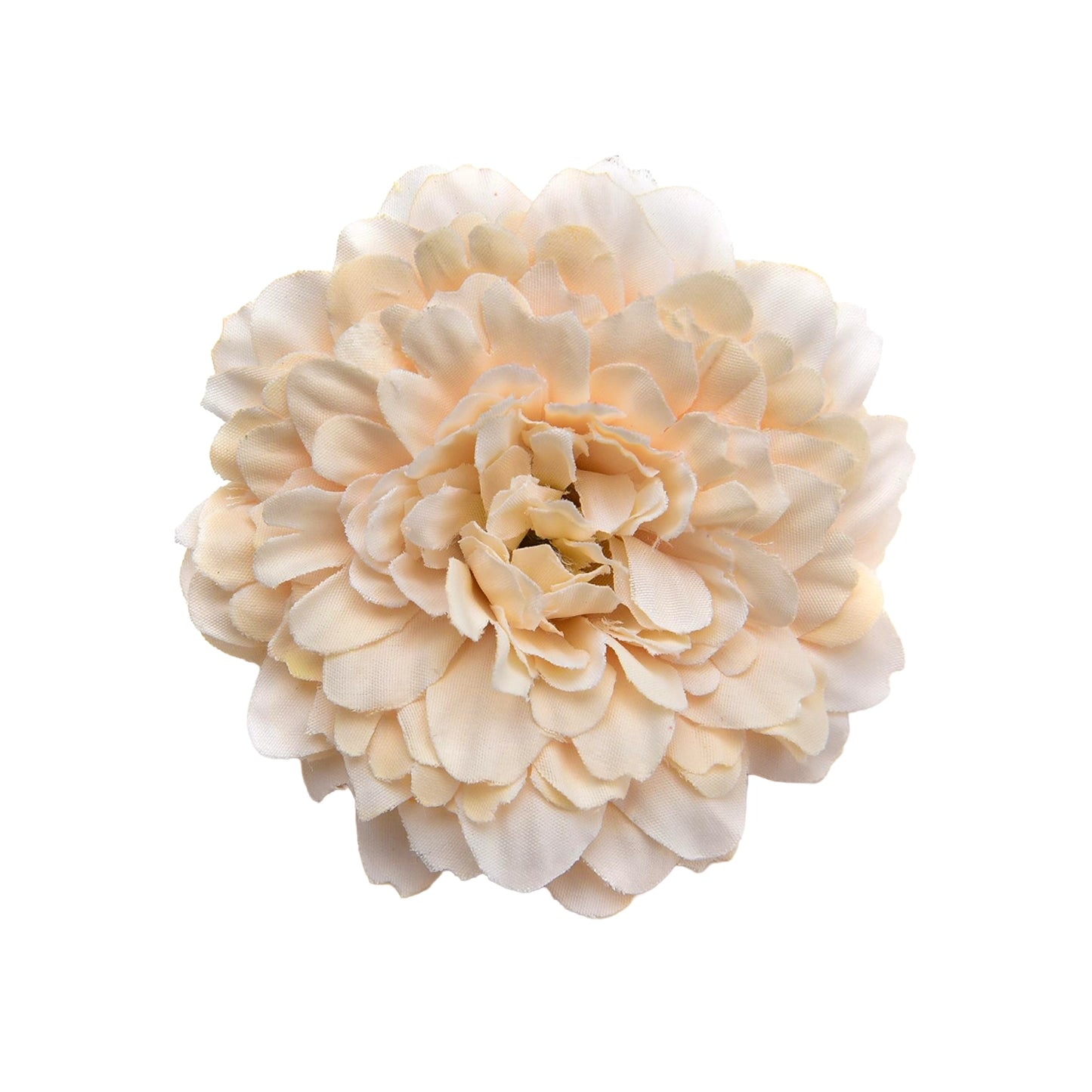 Cream Chrysanthemum Artificial Flower Head Cake Topper | Flower Head Cake Decoration