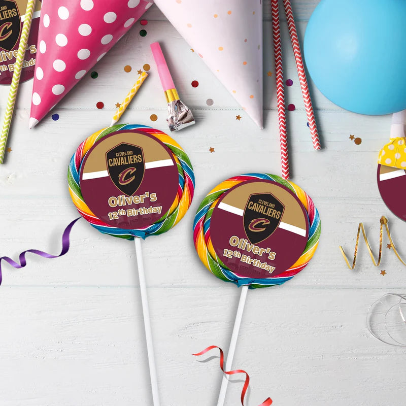 Cleveland Basketball Birthday Decorations, The Cavs Party Supplies, NBA Basketball Team Themed, Cleveland Cavaliers Digital Template, Editable Cleveland Cavaliers Image SVG PNG