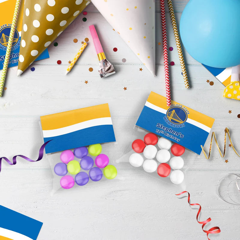 Golden State Warriors Birthday Decorations, NBA Team Party Supplies, Basketball Themed, GSW Stephen Curry Digital Template, Editable Golden State Warriors Image SVG PNG