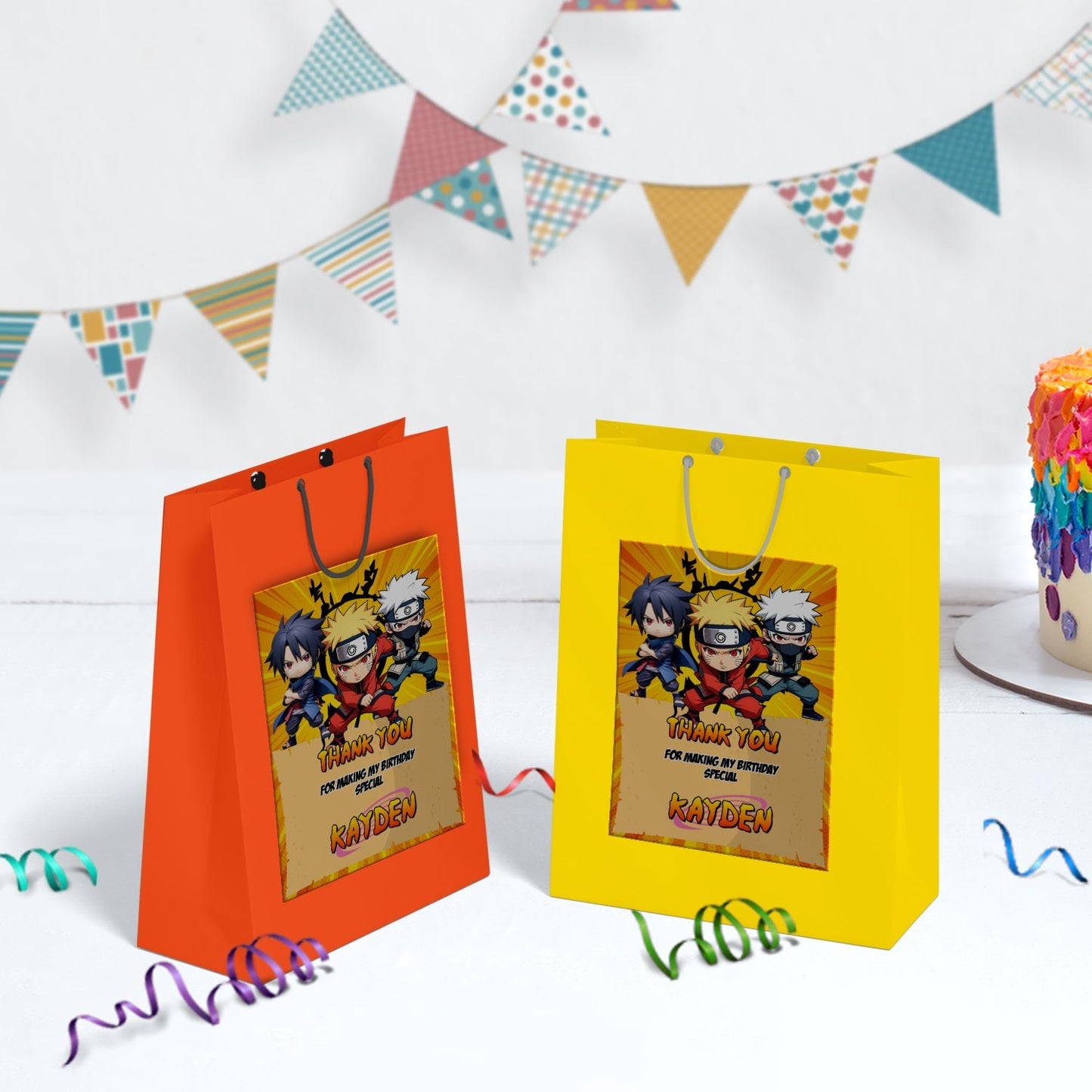 Naruto Birthday Decorations, Anime Manga Ninja Party Supplies, Ninja, Naruto, Naruto SVG