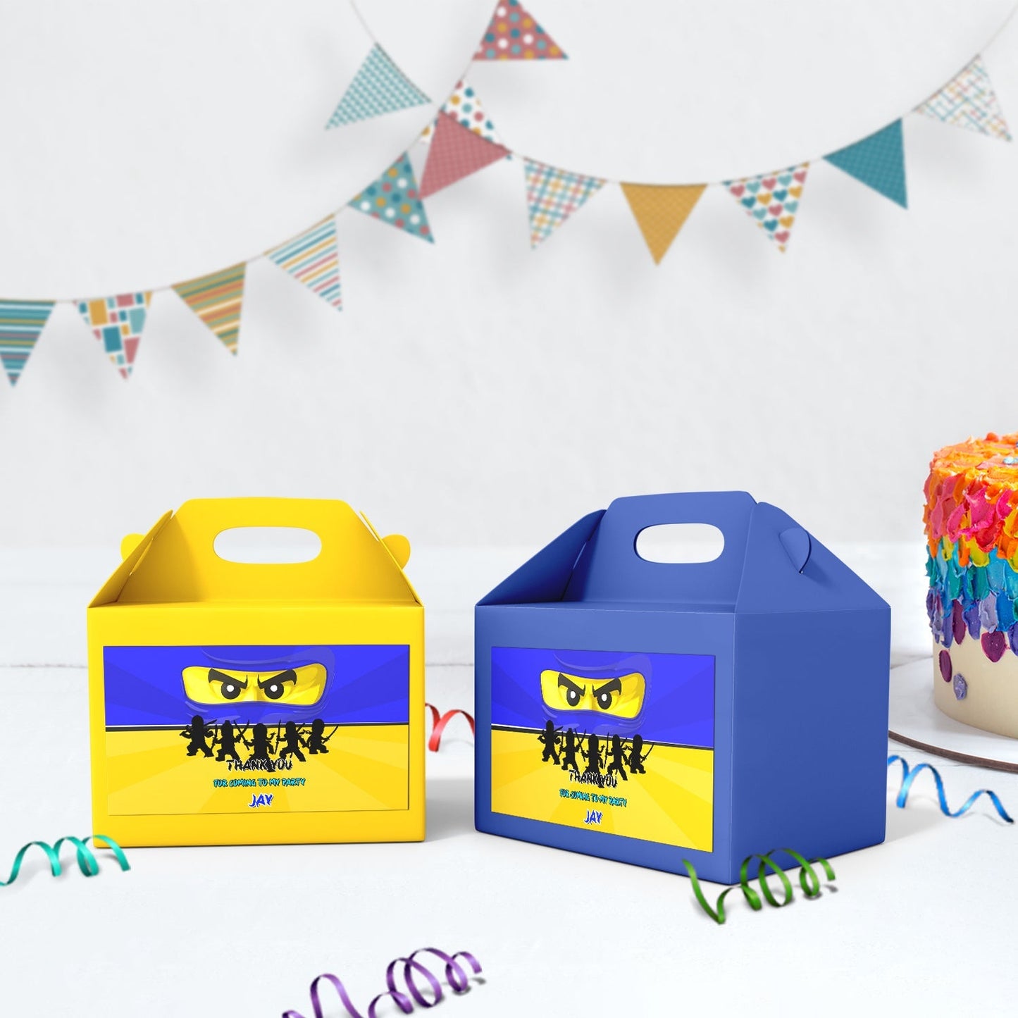 Ninjago Birthday Decorations, Lego Ninja Party Supplies, Ninjago Blue, Ninja Lego, Ninjago SVG