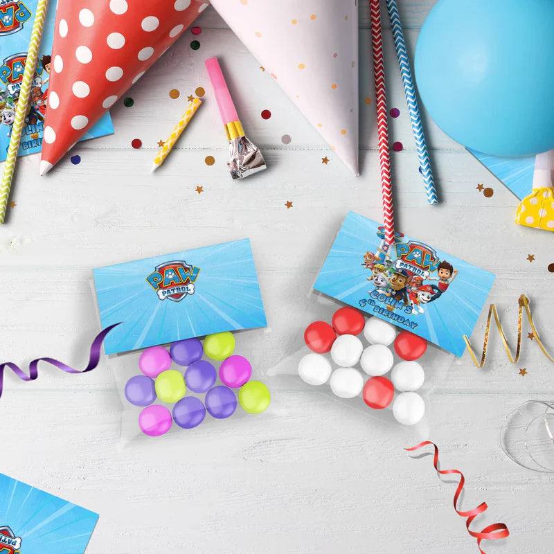 Paw Patrol Birthday Decorations, Rocky Zuma Party Supplies, Rubble & Crew Themed, Paw Patrol Digital Template, Editable Paw Patrol Image SVG PNG