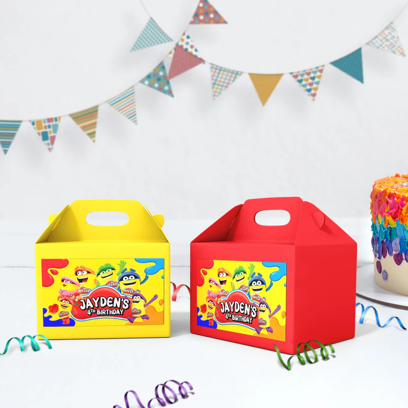 Play-Doh Birthday Decorations, Playdoh Party Supplies, Play Doh Themed, Toys Digital Template, Editable Play Doh Image SVG PNG