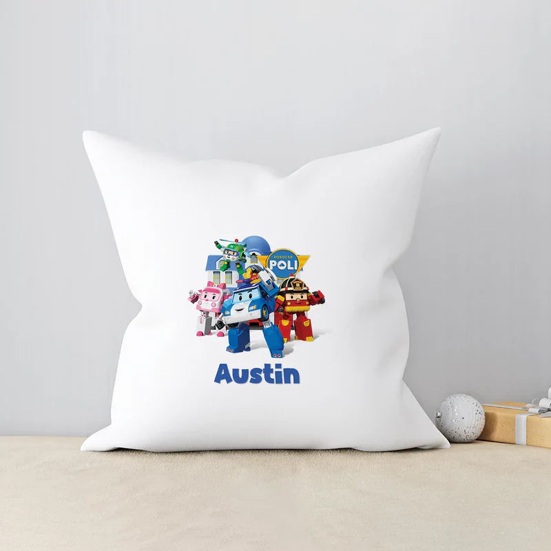 Robocar Poli Birthday Decorations, Robocar Rescue Team Party Supplies, Robocar Broomstown Themed, Robocar POLI Digital Template, Editable Robocar POLI Image SVG PNG