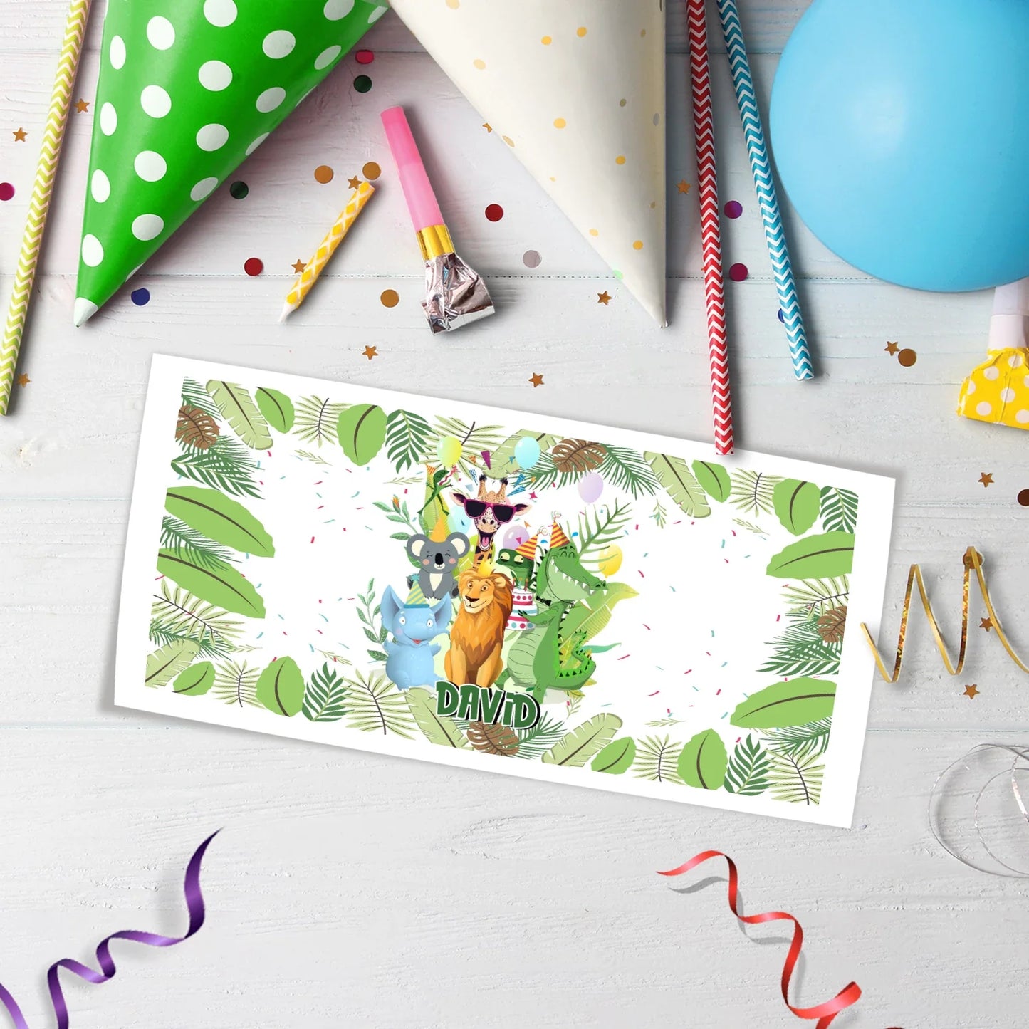 Zoo Party Birthday Decorations, Wild One Birthday Party Supplies, Safary Party Themed, Zoo Birthday Digital Template, Editable Zoo Party Image SVG PNG