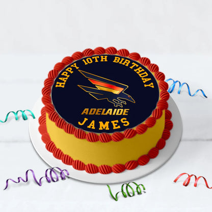 Adelaide Crows Birthday Decorations, Adelaide FC AFL Party Supplies, AFL Clubs Themed, Adelaide Crows Digital Template, Editable Adelaide Crows Image SVG PNG