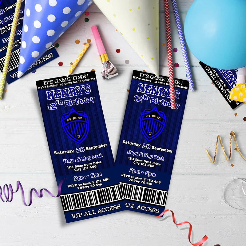 Auckland FC Birthday Decorations, Kiwi Soccer Football Party Supplies, Aucland FC football Themed, All Whites Football Digital Template, Editable Auckland FC Image SVG PNG