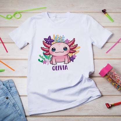 Axolotl Birthday Decorations, Axolotl birthday Party Supplies, Axolotl Themed, Axolotl Digital Template, Editable Axolotl Image SVG PNG