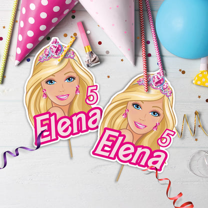 Barbie Personalized Cake Toppers
