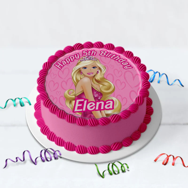 barbie Birthday Decorations, Ken Party Supplies, Play Doll Themed, Barbie Movie Digital Template, Editable Barbie Image SVG PNG