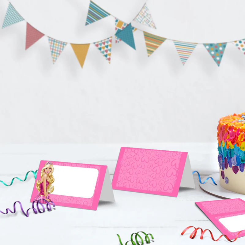 barbie Birthday Decorations, Ken Party Supplies, Play Doll Themed, Barbie Movie Digital Template, Editable Barbie Image SVG PNG