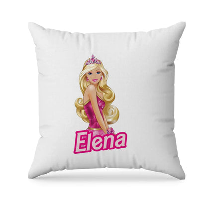Barbie Sublimation Pillowcase with personalized print