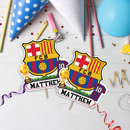 FC Barcelona Birthday Decorations, Barcelona La Liga Party Supplies, Barcelona, Barca, FC Barcelona SVG