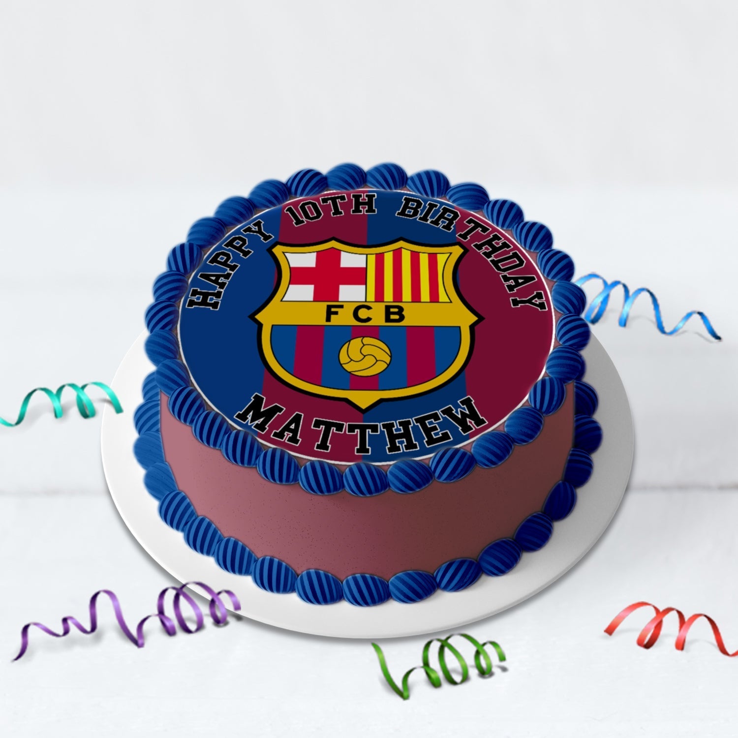 FC Barcelona Birthday Decorations, Barcelona La Liga Party Supplies, Barcelona, Barca, FC Barcelona SVG