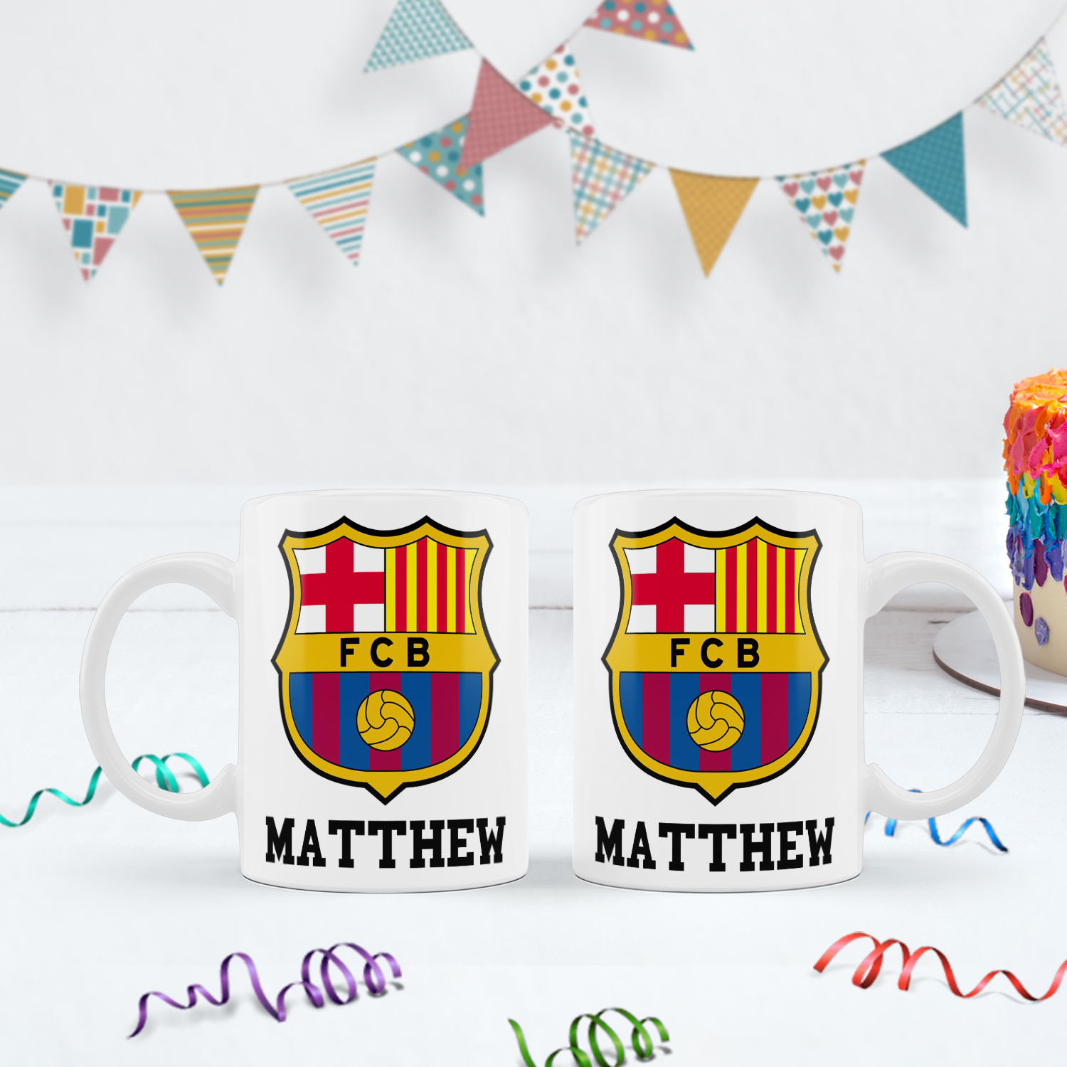 FC Barcelona Birthday Decorations, Barcelona La Liga Party Supplies, Barcelona, Barca, FC Barcelona SVG