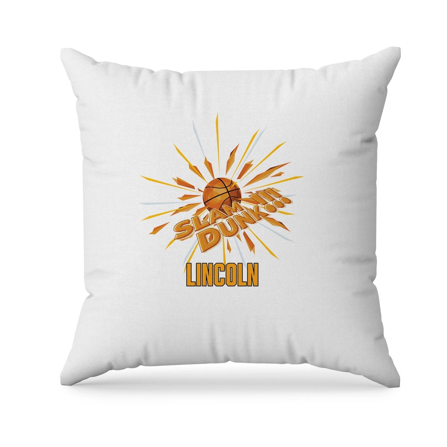 Basketball sublimation pillowcase designed for personal gifts, showcasing love for basketball in a cozy way