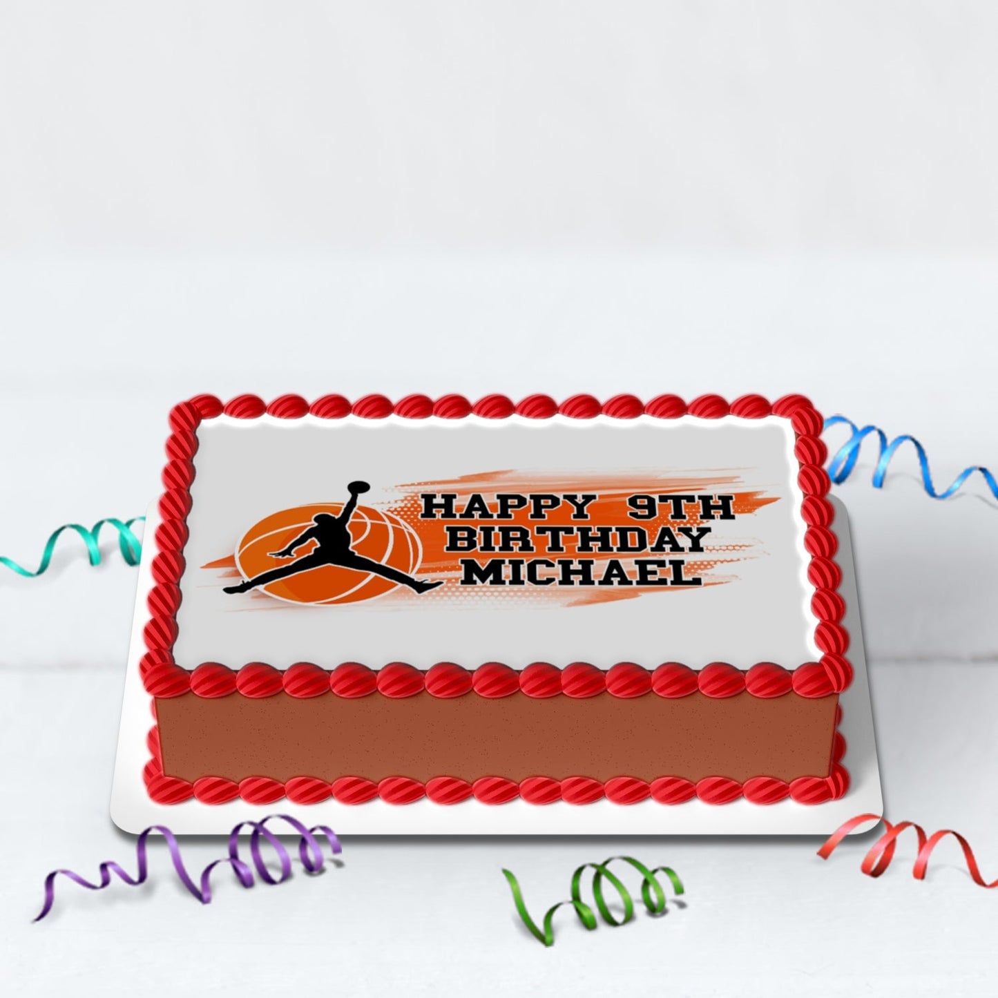 Air Jordan Birthday Decorations, Michael Jordan Party Supplies, Basketball NBA Star Themed, Jordan Air Digital Template, Editable Air Jordan Image SVG PNG