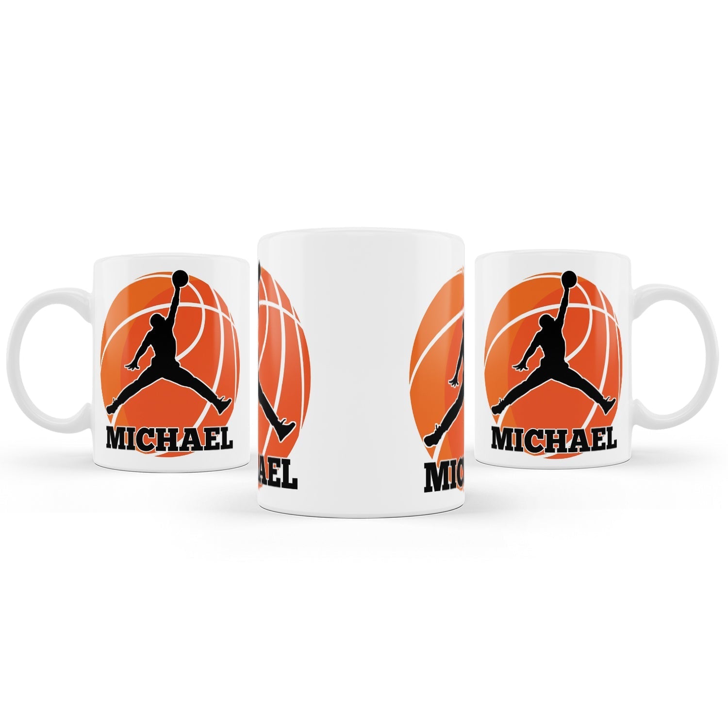 Sublimation mug with Air Jordan design