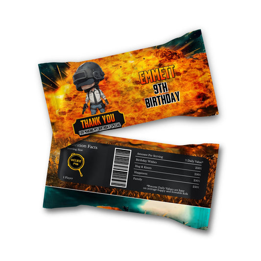 PUBG Skittles Label