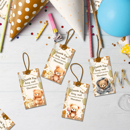 1st Birthday Birthday Decorations, Teddy Bear Party Supplies, Paddington Bear Themed, Bear doll toys Digital Template, Editable Bear Image SVG PNG