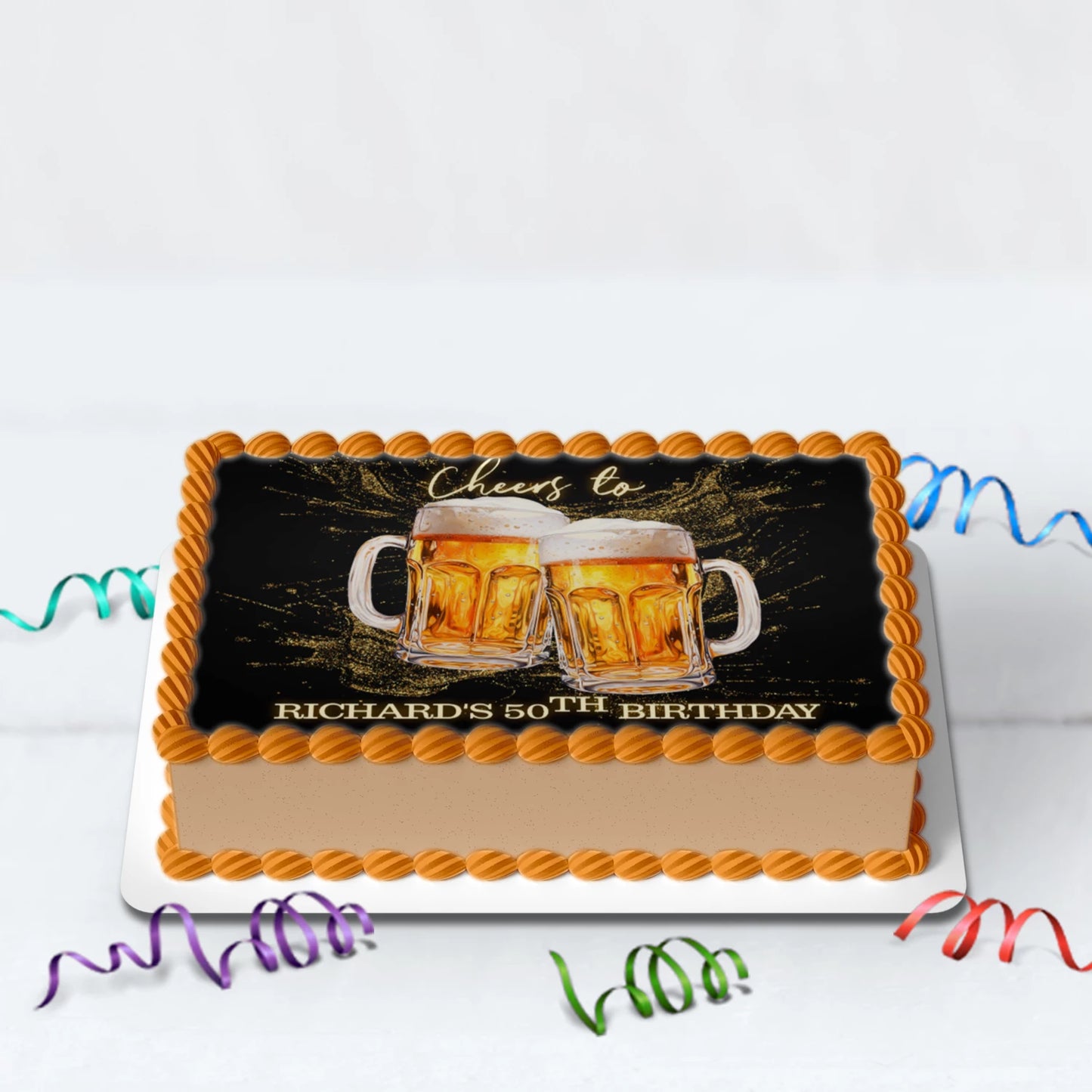 Beer Birthday Birthday Decorations, Adult Party Party Supplies, Mens Birthday Themed, 50th Birthday Digital Template, Editable Beer Adult Birthday Image SVG PNG