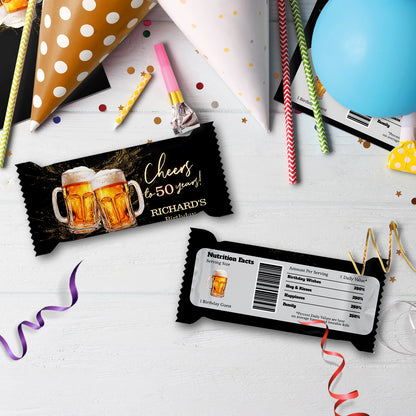 Beer Birthday Birthday Decorations, Adult Party Party Supplies, Mens Birthday Themed, 50th Birthday Digital Template, Editable Beer Adult Birthday Image SVG PNG