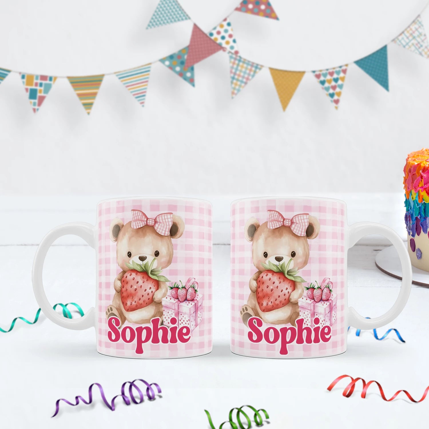 Strawberry Birthday Decorations, Girls Birthday Party Supplies, 1st Birthday Themed, Berry Digital Template, Editable Berry Strawberry Image SVG PNG