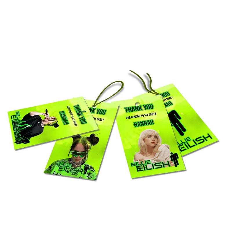 Billie Eilish Thank You Tags