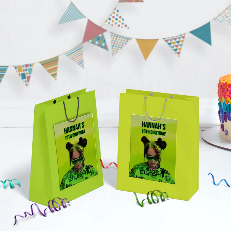 Billie Eilish Birthday Decorations, Billie Eilish Party Supplies, The Avocados Themed, Billie Eilish Fans Digital Template, Editable Billie Eilish Image SVG PNG