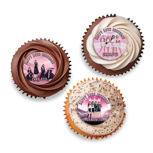 BlackPink Personalized Cupcakes Toppers