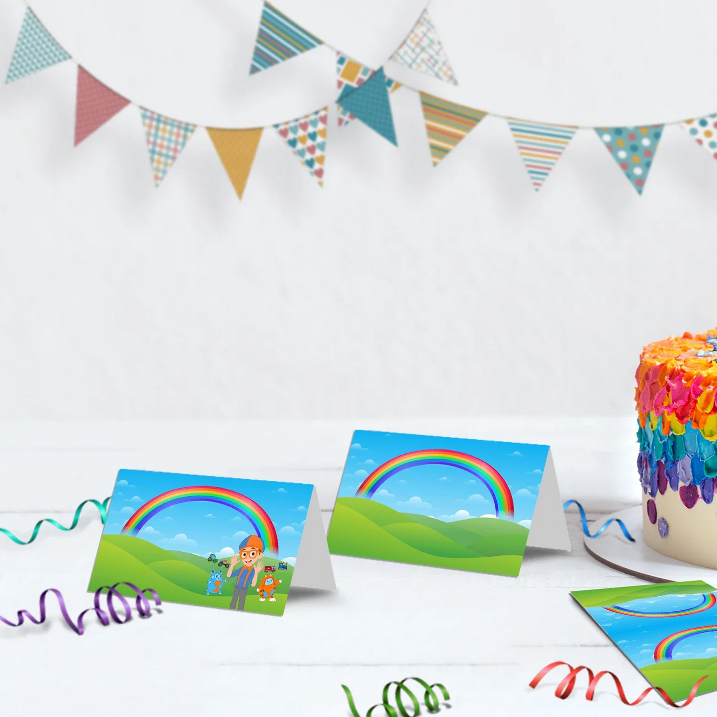 Educational theme Birthday Decorations, Blippi Party Supplies, Blippi Themed, TV Series Digital Template, Editable Blippi Image SVG PNG