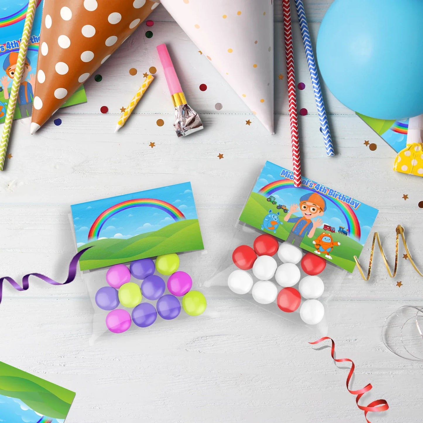 Educational theme Birthday Decorations, Blippi Party Supplies, Blippi Themed, TV Series Digital Template, Editable Blippi Image SVG PNG