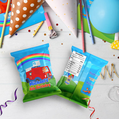 Educational theme Birthday Decorations, Blippi Party Supplies, Blippi Themed, TV Series Digital Template, Editable Blippi Image SVG PNG