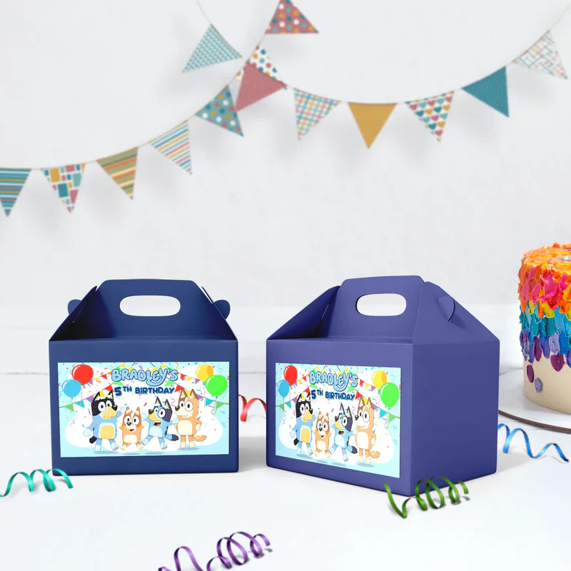 Bluey Birthday Decorations, Bluey and Bingo Party Supplies, Bluey Themed, Bluey Digital Template, Editable Bluey Image SVG PNG