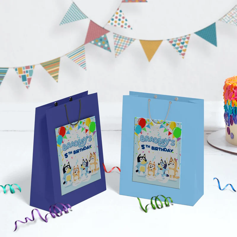 Bluey Birthday Decorations, Bluey and Bingo Party Supplies, Bluey Themed, Bluey Digital Template, Editable Bluey Image SVG PNG