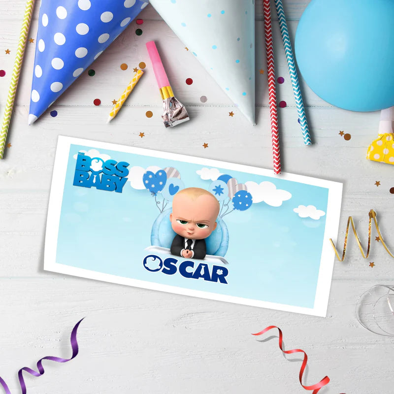 The Boss Baby Birthday Decorations, The Boss Baby Party Supplies, The Boss Baby Themed, The Boss Baby Digital Template, Editable The Boss Baby Image SVG PNG