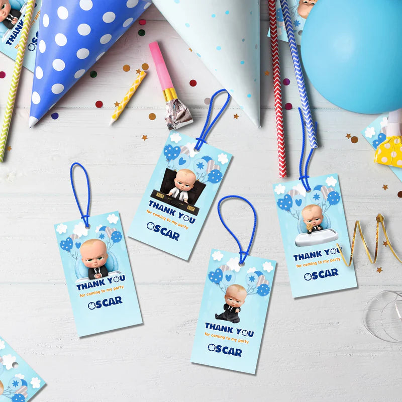 The Boss Baby Birthday Decorations, The Boss Baby Party Supplies, The Boss Baby Themed, The Boss Baby Digital Template, Editable The Boss Baby Image SVG PNG
