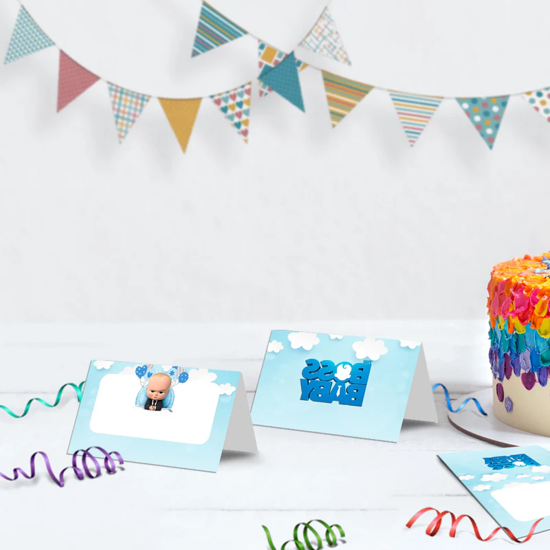 The Boss Baby Birthday Decorations, The Boss Baby Party Supplies, The Boss Baby Themed, The Boss Baby Digital Template, Editable The Boss Baby Image SVG PNG