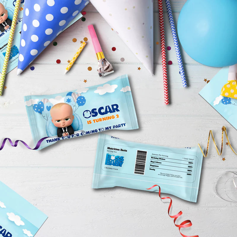 The Boss Baby Birthday Decorations, The Boss Baby Party Supplies, The Boss Baby Themed, The Boss Baby Digital Template, Editable The Boss Baby Image SVG PNG