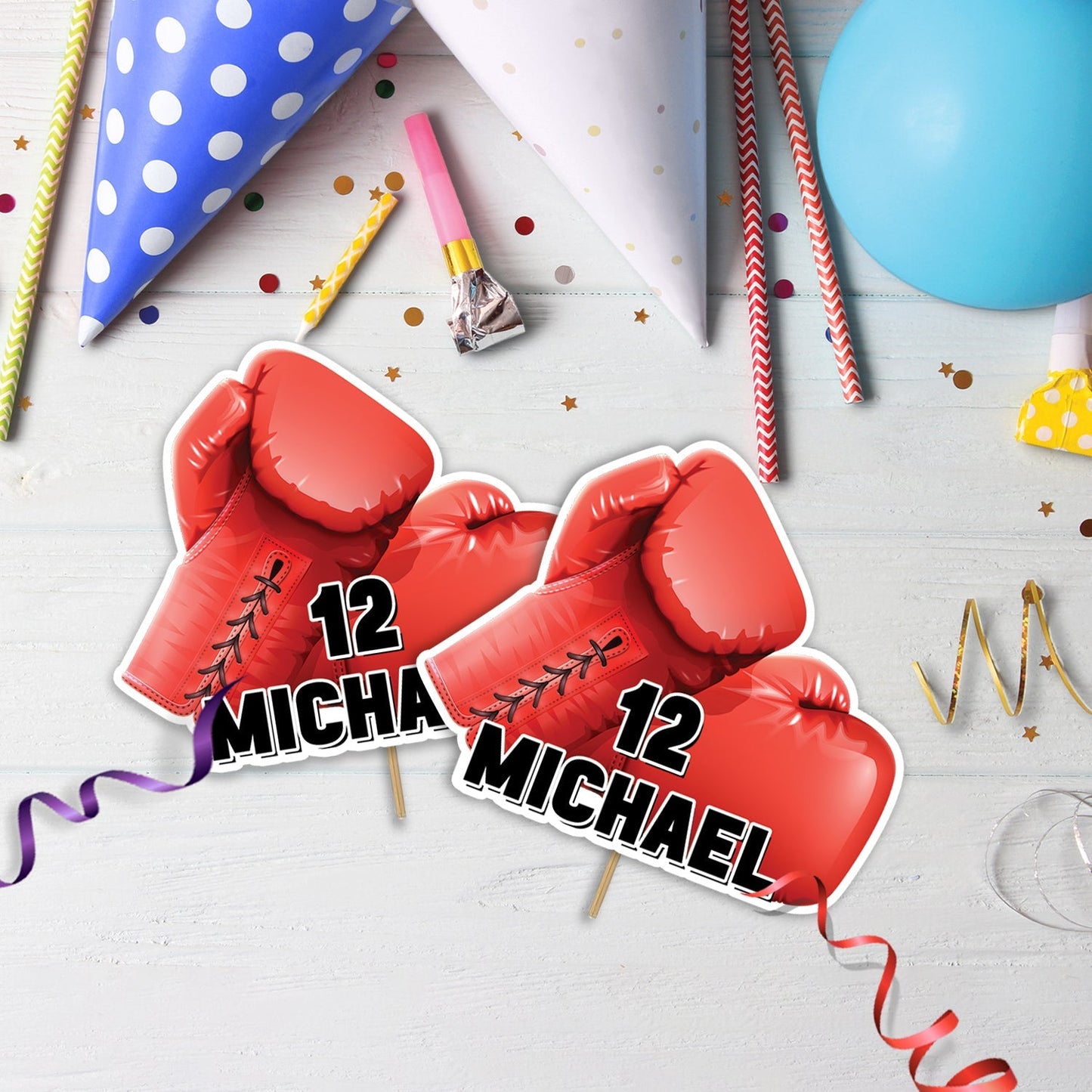 Boxing Birthday Decorations, Fight Night Party Supplies, Boxing Ring, Boxing, Boxing SVG