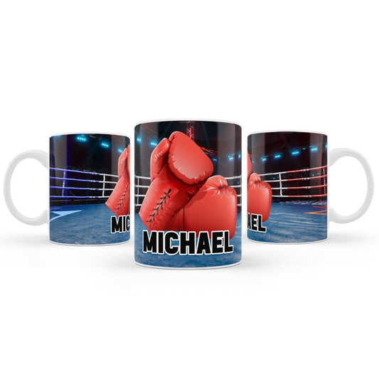 Boxing Themed Sublimation Mug