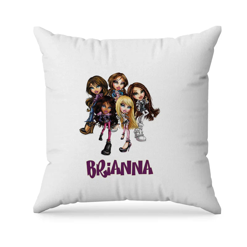 Bratz sublimation pillowcase printable gift idea