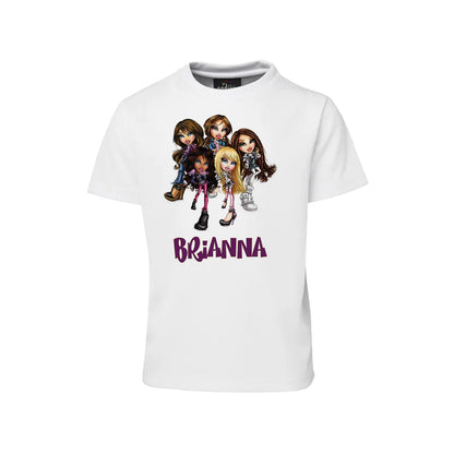 Bratz sublimation t-shirt design for birthday outfit