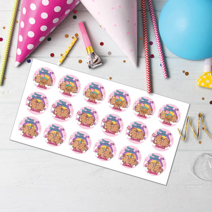 Buy Capybara Personalized Cupcake Toppers - Custom Party Decor