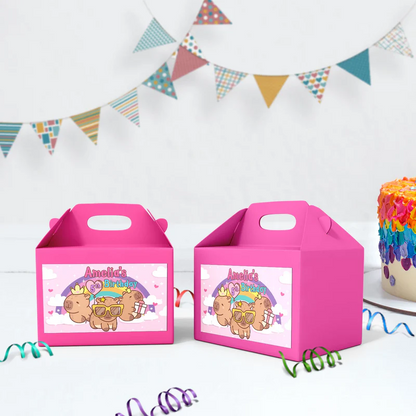 Capybara Birthday Decorations, capybara pets Party Supplies, tropical vibes Themed, Capybara Digital Template, Editable Capybara Image SVG PNG