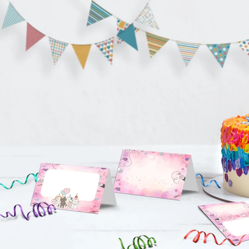Cool Cats & Kittens Birthday Decorations, Cute Cat Party Supplies, Cat Lover Themed, Kitten Digital Template, Editable Cats & Kittens Image SVG PNG