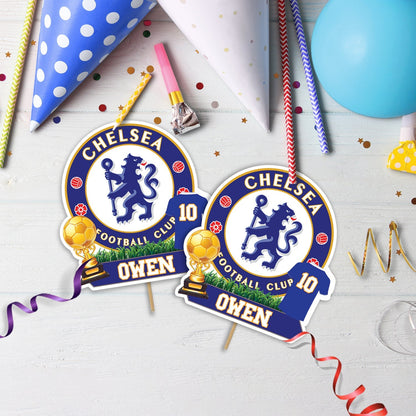 Chelsea FC Birthday Decorations, Premier League Club Party Supplies, The Blues, Chelsea Football Club, Chelsea FC SVG