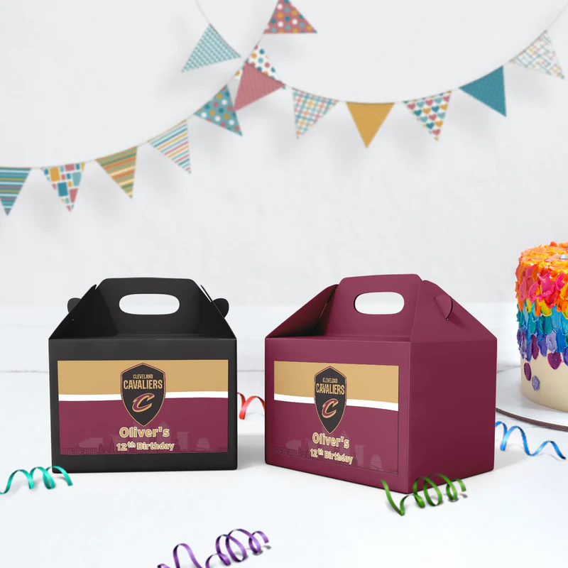 Cleveland Basketball Birthday Decorations, The Cavs Party Supplies, NBA Basketball Team Themed, Cleveland Cavaliers Digital Template, Editable Cleveland Cavaliers Image SVG PNG