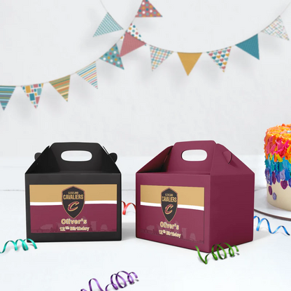 Cleveland Basketball Birthday Decorations, The Cavs Party Supplies, NBA Basketball Team Themed, Cleveland Cavaliers Digital Template, Editable Cleveland Cavaliers Image SVG PNG