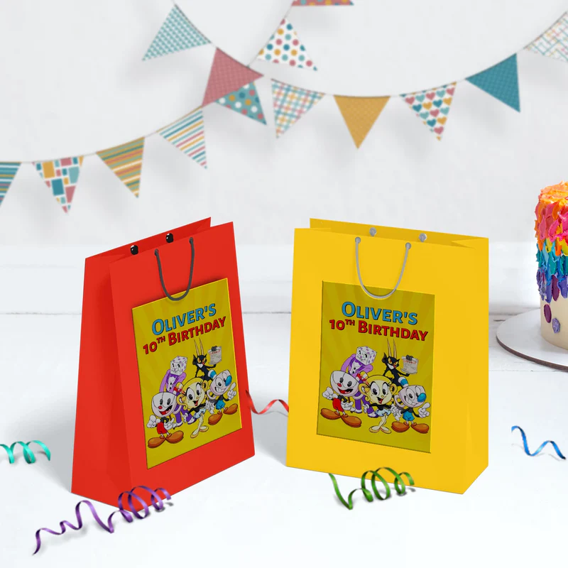 cuphead Birthday Decorations, netflix Party Supplies, cuphead games Themed, cuphead Digital Template, Editable CUPHEAD Image SVG PNG
